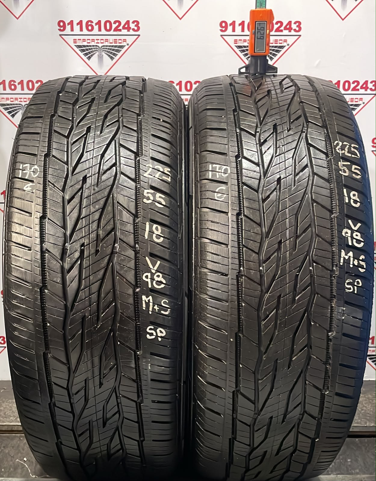 CONTINENTAL CONTICROSSCONTACT USADO  225/55 R18 98 V